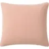 Image de Taie d'oreiller 65x65 cm Gaze de Coton Lavé Rose Lotus