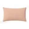 Image de Taie d'oreiller 50x70 cm Gaze de Coton Lavé Rose Lotus