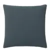 Image de Taie d'oreiller gaze de coton bleu petrole 65x65 cm