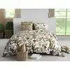 Image de Parure de couette 100% coton 57 fils imprimée 240x220cm 2 taies