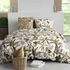 Image de Parure de couette 100% coton 57 fils imprimée 260x240cm 2 taies