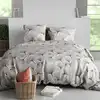 Image de Parure de couette 100% coton 57 fils imprimée 260x240cm 2 taies