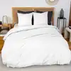 Image de Parure housse de couette coton blanc 240x220 cm