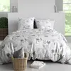 Image de Parure de couette 100% coton 57 fils imprimée 260x240cm 2 taies