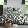 Image de Parure de couette 100% coton 57 fils imprimée 260x240cm 2 taies
