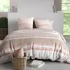 Image de Parure de couette 100% coton 57 fils imprimée 260x240cm 2 taies