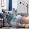 Image de Parure housse de couette 100% percale de coton + 2 taies 240x220 cm