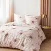 Image de Parure housse de couette 100% percale de coton + 2 taies 240x220 cm