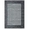 Image de Shaggy - tapis à bordures - gris 300 x 400 cm