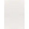 Image de Tapis rifi laineux à motif en relief crème 140x200cm