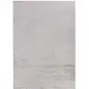 Image de Tapis 70's laineux à motif en relief gris 160x230cm