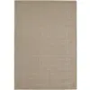 Image de Tapis naturel aspect jute beige 140x200cm