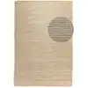 Image de Tapis en jute beige naturel 160x230cm