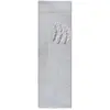 Image de Tapis en relief à poils longs crème - elle decoration 80x120cm