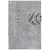 Image de Tapis en relief à poils longs gris - elle decoration 160x235cm