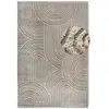 Image de Tapis en relief à poils longs mocca - elle decoration 200x280cm
