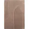 Image de Tapis sena doux à relief beige 80x150cm