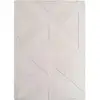 Image de Tapis asti doux à relief crème 140x200cm
