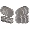 Image de Service les essentiels stellar - 18 pièces - gris béton