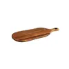 Image de Planche en bois d'acacia finition huilée marron 16x41