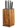 Image de Lot de 7 couteaux de cuisine en inox noir