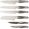 Image de Lot de 6 couteaux de cuisine en inox noir