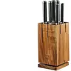 Image de Lot de 7 couteaux de cuisine en inox noir