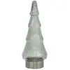 Image de Sapin décoratif en verre transparent ouvragé avec led