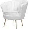 Image de Fauteuil en bouclette blanc