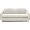 Image de Canapé droit 3 places en tissu beige