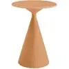 Image de Table de jardin en plastique orange 80 x 80 x 112 cm