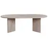 Image de Table basse en bois travertine 119 x 60 x 40 cm