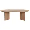 Image de Table basse en bois chêne saphir 119 x 60 x 40 cm