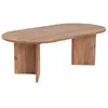 Image de Table basse en bois marron 119 x 60 x 40 cm