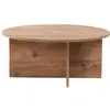 Image de Table basse en bois pin atlantique 90 x 90 x 40 cm