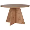 Image de Table repas en bois marron 120 x 120 x 75 cm