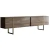 Image de Meuble tv en bois marron 180 x 30 x 50 cm