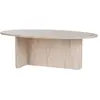 Image de Table basse en bois travertin 120 x 65 x 40 cm