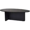 Image de Table basse en bois noir 120 x 65 x 40 cm