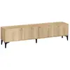 Image de Meuble tv en beige 180 x 35 x 50 cm