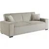Image de Canapé convertible beige 3 places
