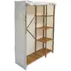Image de Armoire dressing en bambou, 3 étagères