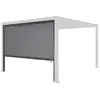 Image de Store latéral 3m pour pergola bioclimatique palace anthracite