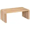 Image de Table basse rectangulaire en acacia massif 100cm