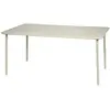 Image de Table de jardin métal 6-8 places, beige