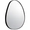 Image de Miroir organique en métal noir