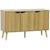 Image de Buffet de rangement effet frêne, 120cm