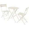 Image de Table et chaises de jardin pliables d60 x 70cm, beige