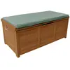 Image de Coffre de jardin 200l en bois - caja kaki