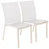 Image de Lot de 2 chaises de jardin empilables beige